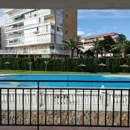 Apartment 1a Linea Con Piscina-playa La Albufereta Alicante