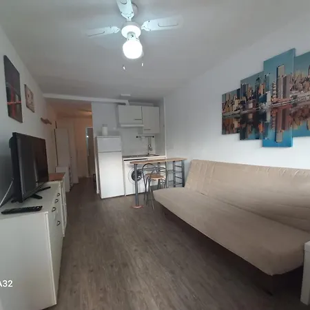 Apartment 1a Linea Con Piscina-playa La Albufereta Alicante